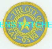 TEXAS,EL PASO CITY PATCH 1
